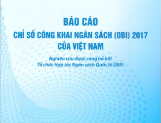 Báo cáo chỉ số công khai ngân sách (OBI) 2017 của Việt Nam